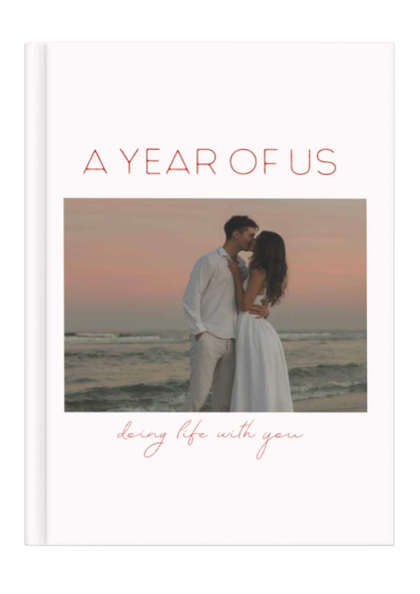 One Year of Us - Custom Photo Book